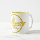 Tasse 2 Couleurs Zoroastrian (Devant droit)
