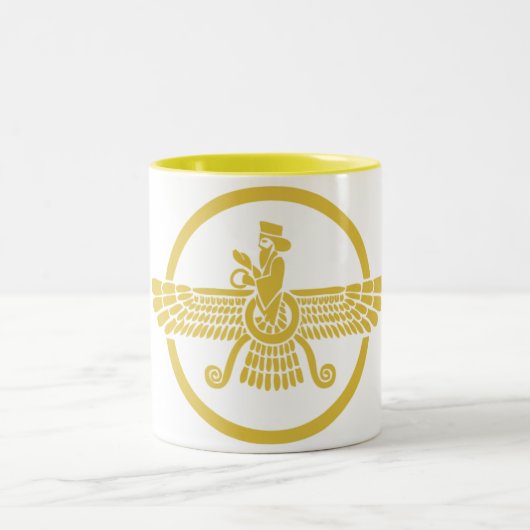 Tasse 2 Couleurs Zoroastrian (Centre)