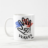 Tasse 2 de 50 vagues dégrossie (Gauche)