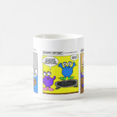 Tasse #2 de bande dessinée de Comphy Critterz (Centre)