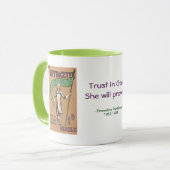 Tasse 2 de cadeau de magazine de la suffragette (Devant gauche)