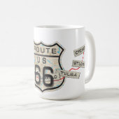 Tasse 2 de l'itinéraire 66 (Devant droit)