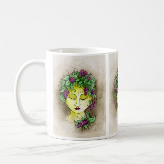 Tasse 2 de nymphe de vignoble (Gauche)