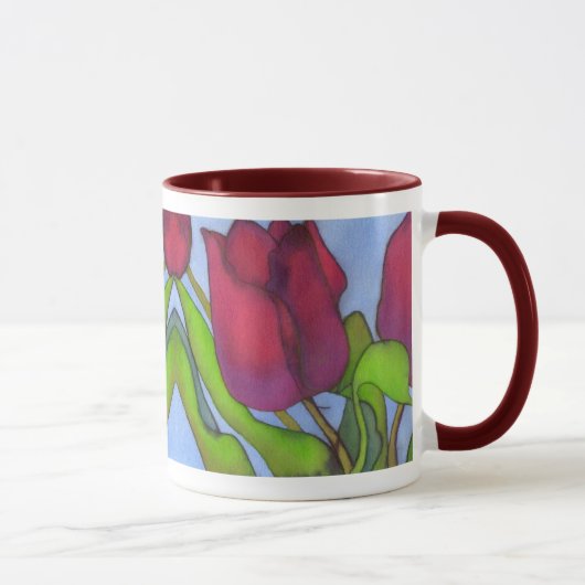 Tasse 2 de tulipes (Droite)