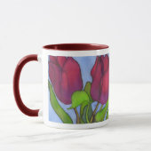 Tasse 2 de tulipes (Gauche)
