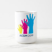 Tasse 2 - Logo d'AmSAT et d'ACGM (Centre)