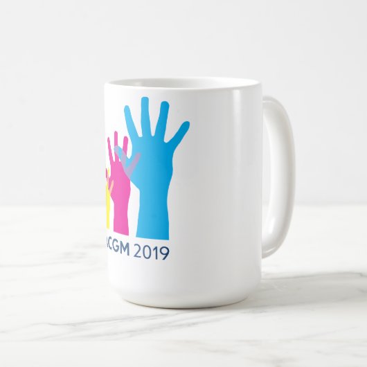 Tasse 2 - Logo d'AmSAT et d'ACGM (Devant droit)