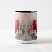 Tasse 2 Personalized Valentine Coffee Mug Tweekleurige Koffiemok (Center)