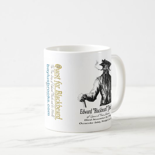 Tasse 300th de recherche d'Edouard "Blackbeard" (Devant droit)