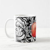 Tasse 311 rouge somptueuse (Gauche)