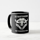 Tasse 32 Bataillon (Devant gauche)