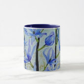 Tasse 34 de peinture de fleur (Centre)