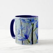 Tasse 34 de peinture de fleur (Devant gauche)