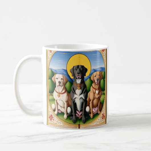 Tasse 3 chiens (Gauche)