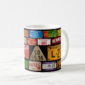 Tasse 3 de collecteur de plaque minéralogique (Devant droit)