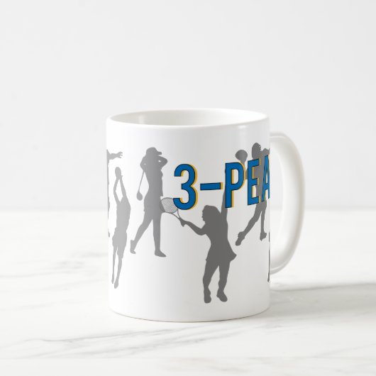 tasse 3-Peat (Devant droit)