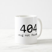 Tasse 404 non trouvée (Devant droit)