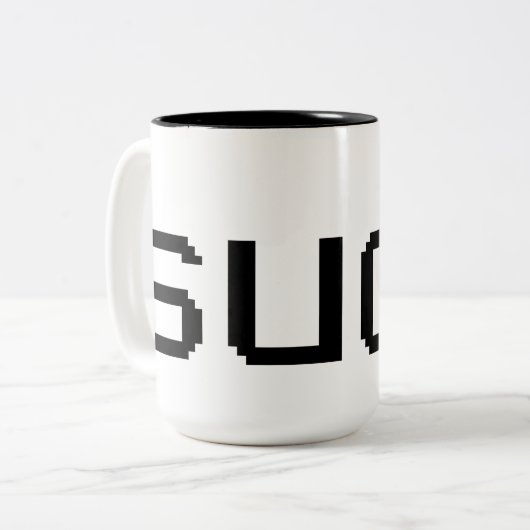 Tasse 444ml à deux tons de Sudo (Devant gauche)