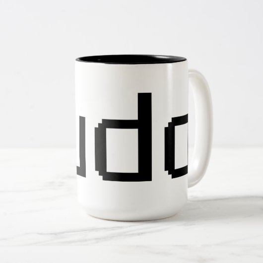 Tasse 444ml à deux tons de Sudo (Devant droit)