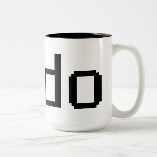 Tasse 444ml à deux tons de Sudo (Droit)