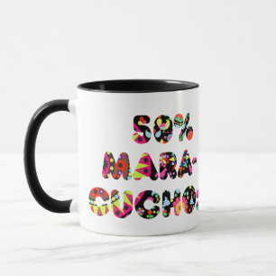 Tasse 50% Maracucho – Design folklorique de Maraca