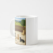 Tasse 6 Animaux (Devant gauche)