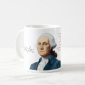 Tasse #8 de George Washington (Devant gauche)