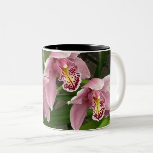 Tasse 8 d'orchidée (Devant droit)