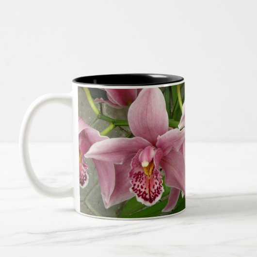 Tasse 8 d'orchidée (Gauche)