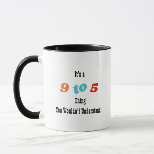 tasse 9 à 5 (Gauche)