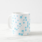 Tasse A1 cyan (Devant gauche)