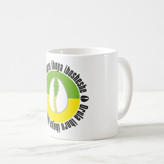 Tasse A1 pour le babalawo (Devant droit)