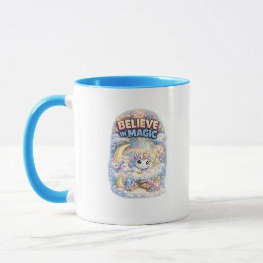 Tasse à accent Licorne Magique (Gauche)