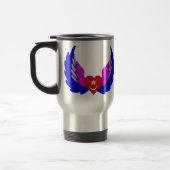Tasse à ailes de voyage de coeur (Gauche)