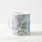 Tasse à ailes volante de licorne (Devant gauche)