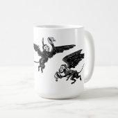 Tasse à ailes volante de magicien d'Oz de tasse de (Devant droit)