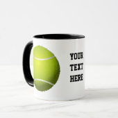 Tasse à balle de tennis cool (Devant gauche)