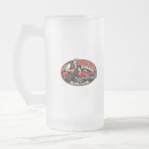 Tasse à bière givré Plein Gaz Garage Américain