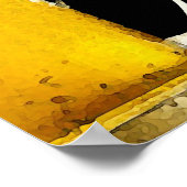 Tasse à bière Impression de poster panoramique (Coin)