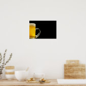Tasse à bière Impression de poster panoramique (Cuisine)