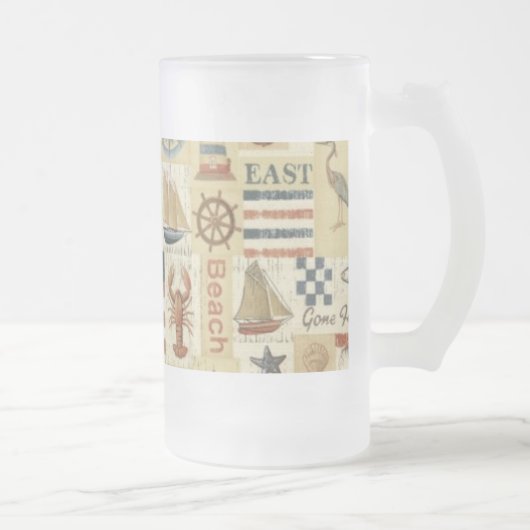 Tasse à bière nautique (Droit)