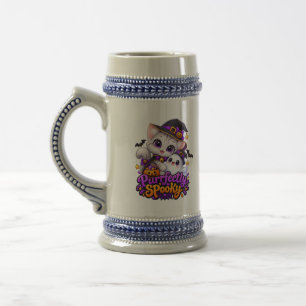 Tasse à bière pour chat d'Halloween parfaitement e