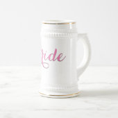 Tasse à bière pour la mariée, Cadeau de témoin pou (Devant droit)