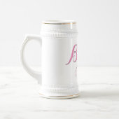 Tasse à bière pour la mariée, Cadeau de témoin pou (Gauche)