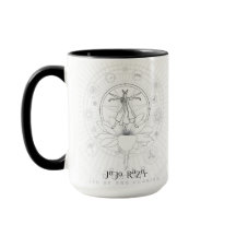 Tasse à bord noir avec poignée  |  L'œil du Clario