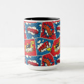 Tasse à bulle de dialogue de bande dessinée (Centre)
