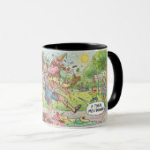 Tasse à café 11oz Funny Ice Cream Meltdown (Devant droit)