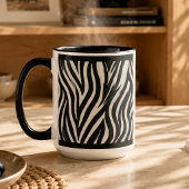 TASSE À CAFE 330 ML. "ZÈBRE"