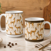 TASSE À CAFE 45 CL. "GAZELLE"