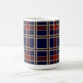 tasse à café à carreaux écossais (Centre)